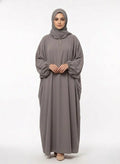 Kaftan baggy Chori Bazoo Steal Gray Abaya