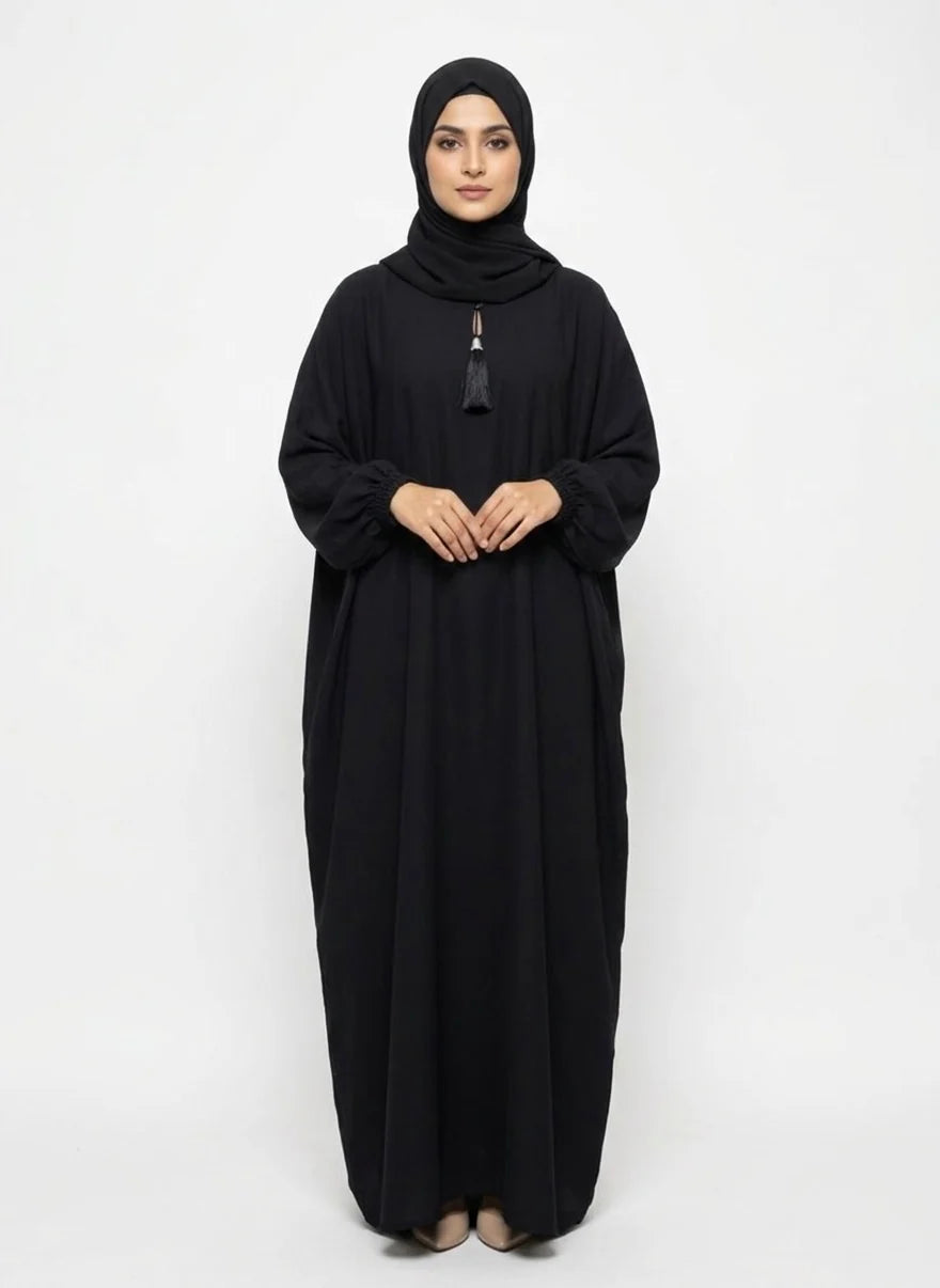 Kaftan baggy Chori Bazoo Jet Black Abaya